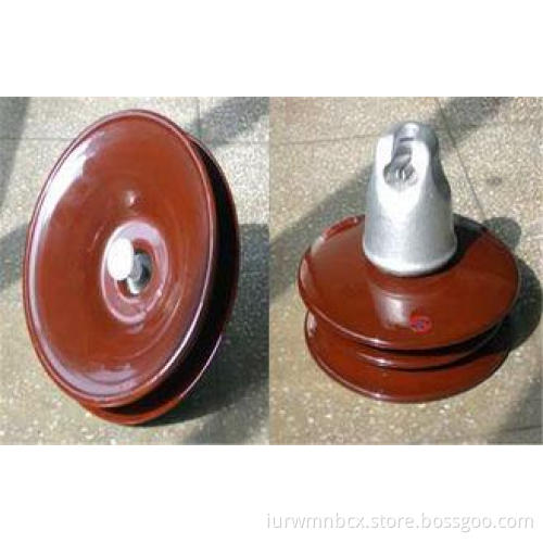 End Fitting Suspension Type Insulators , Electricity Safty